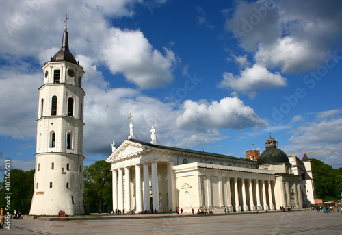 Vilnius Cathedral in Lithuania © Asta Plechaviciute