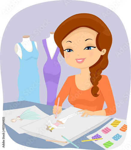 Girl Design Clothes Sketchpad