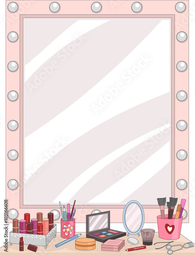 Beauty Makeup Vanity Mirror