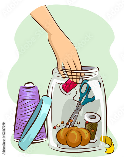 Hand Sewing Materials Kit M...