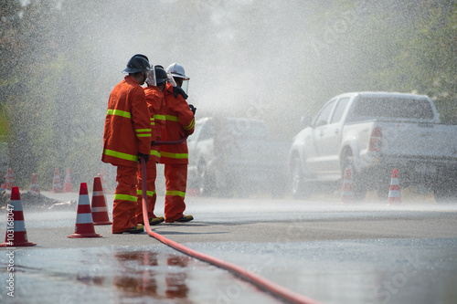 firefighter training