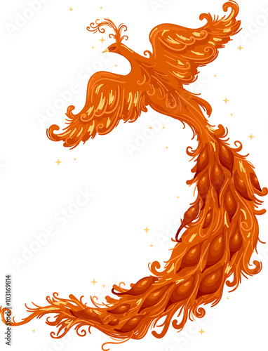 Fire Bird Cutout
