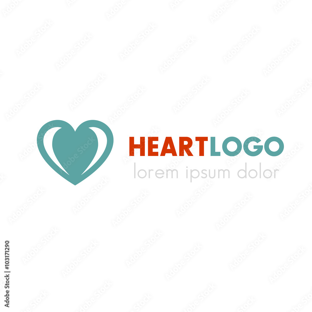 Heart logo design template, medical, pharmacy, medicine, health care sign, vector illustration Heart logo design template, medical, pharmacy, medicine, health care sign, vector illustration