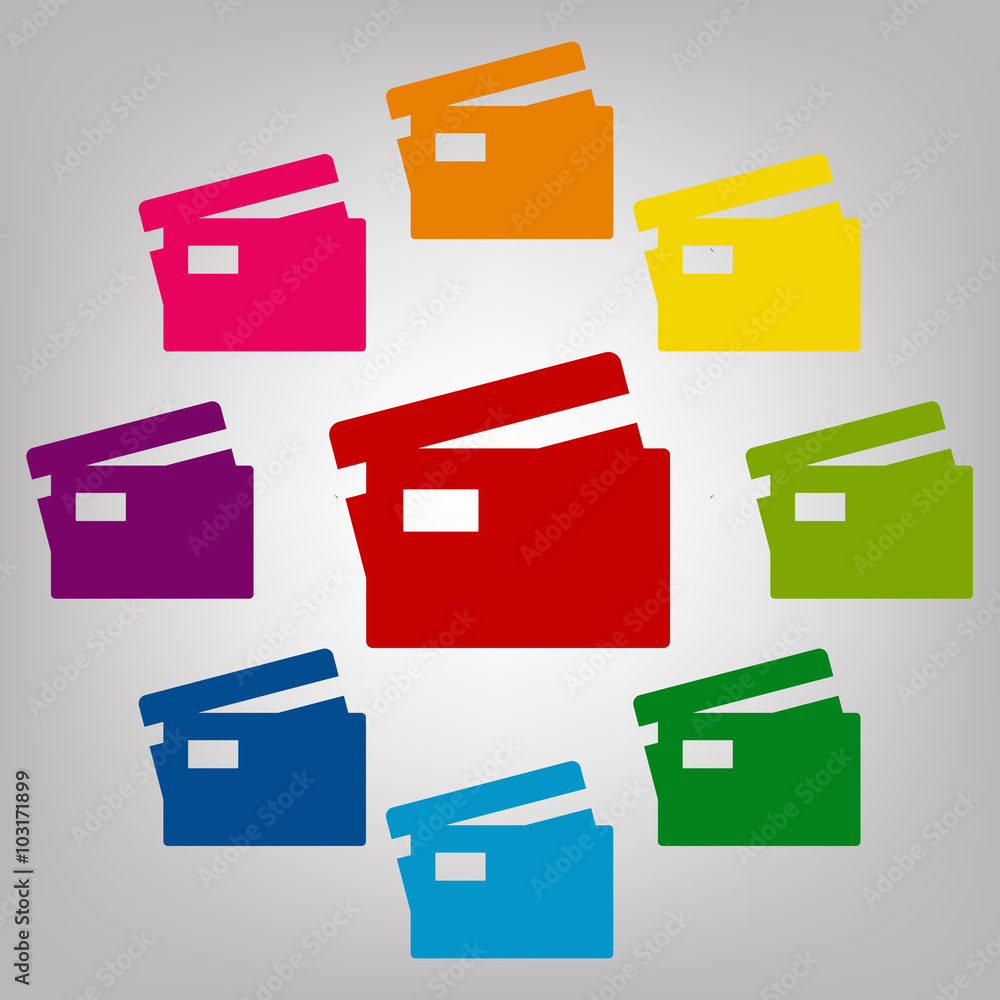 Icons colorfull set Icons colorfull set