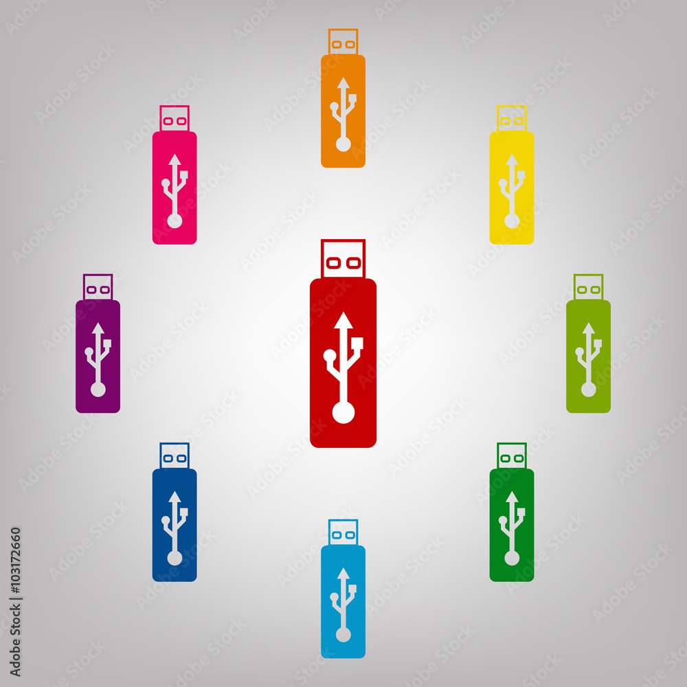 Icons colorfull set Icons colorfull set