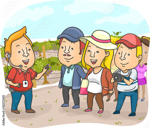 Travel Tour Vineyard Guide