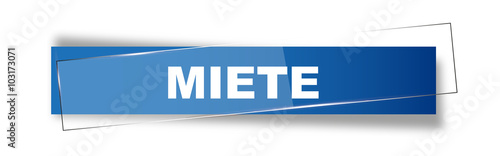 Button | Schild | Miete