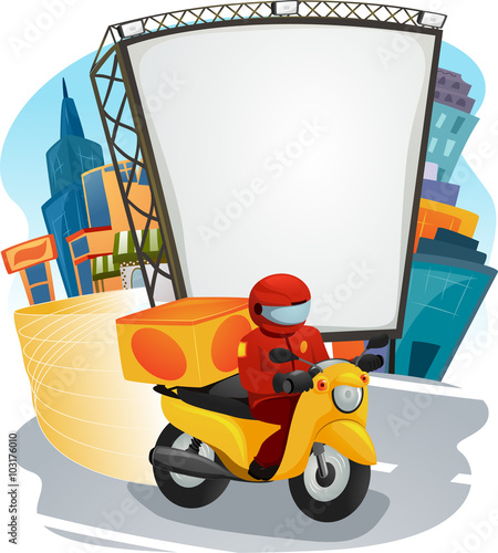 Fastfood Delivery Man