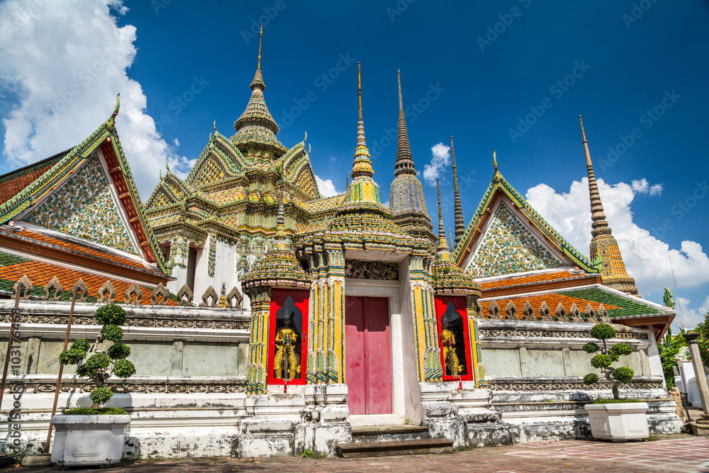 Wat Pho Wat Phra Chetuphon, Temple of the Reclining Buddha, Thailand Wat Pho Wat Phra Chetuphon, Temple of the Reclining Buddha, Thailand