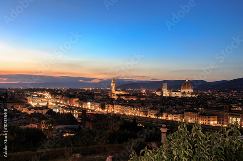 Florence View with Arno River © GeniusMinus