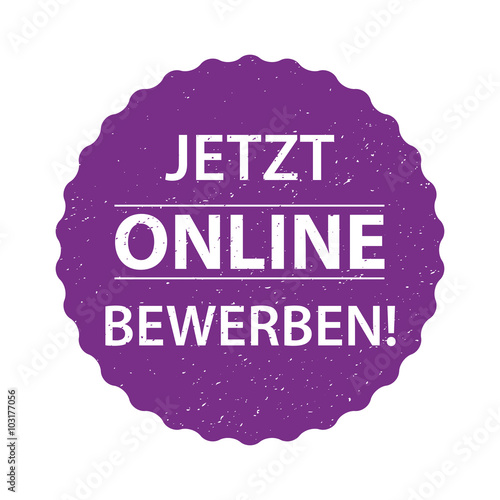 Jetzt online bewerben!