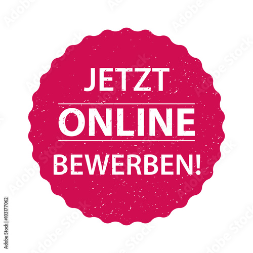 Jetzt online bewerben!