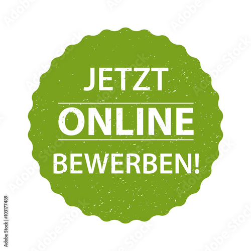 Jetzt online bewerben!