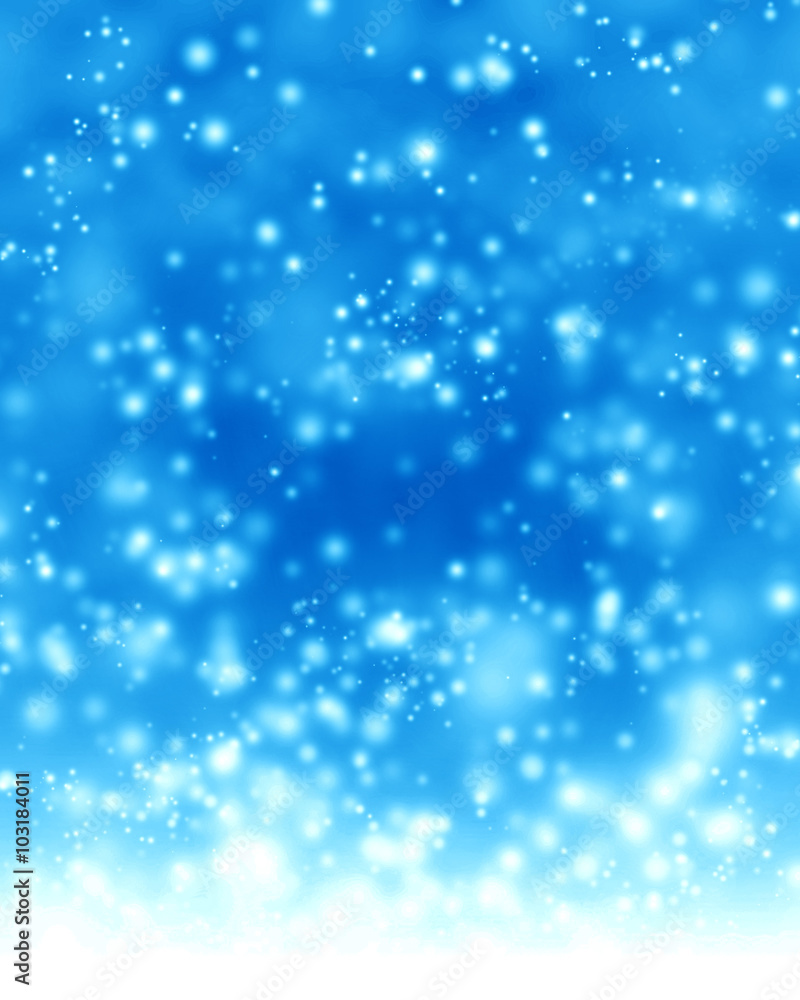 Glittering blue background Glittering blue background