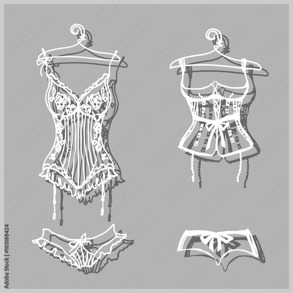 underwear design Stock Vector Adobe Stock