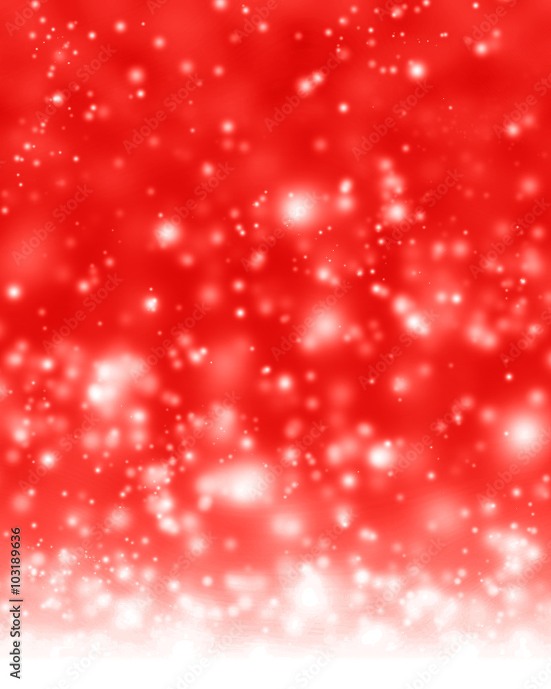 Glittering red background