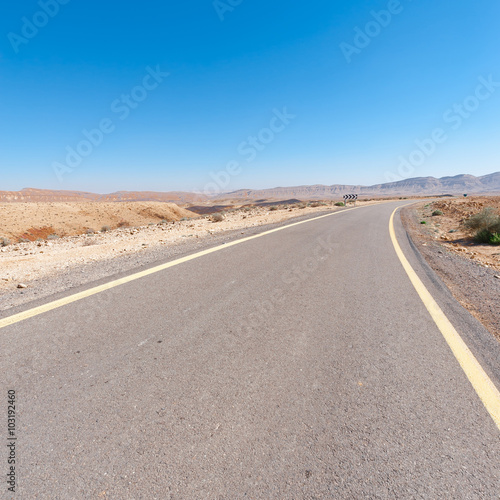 Road in Desert