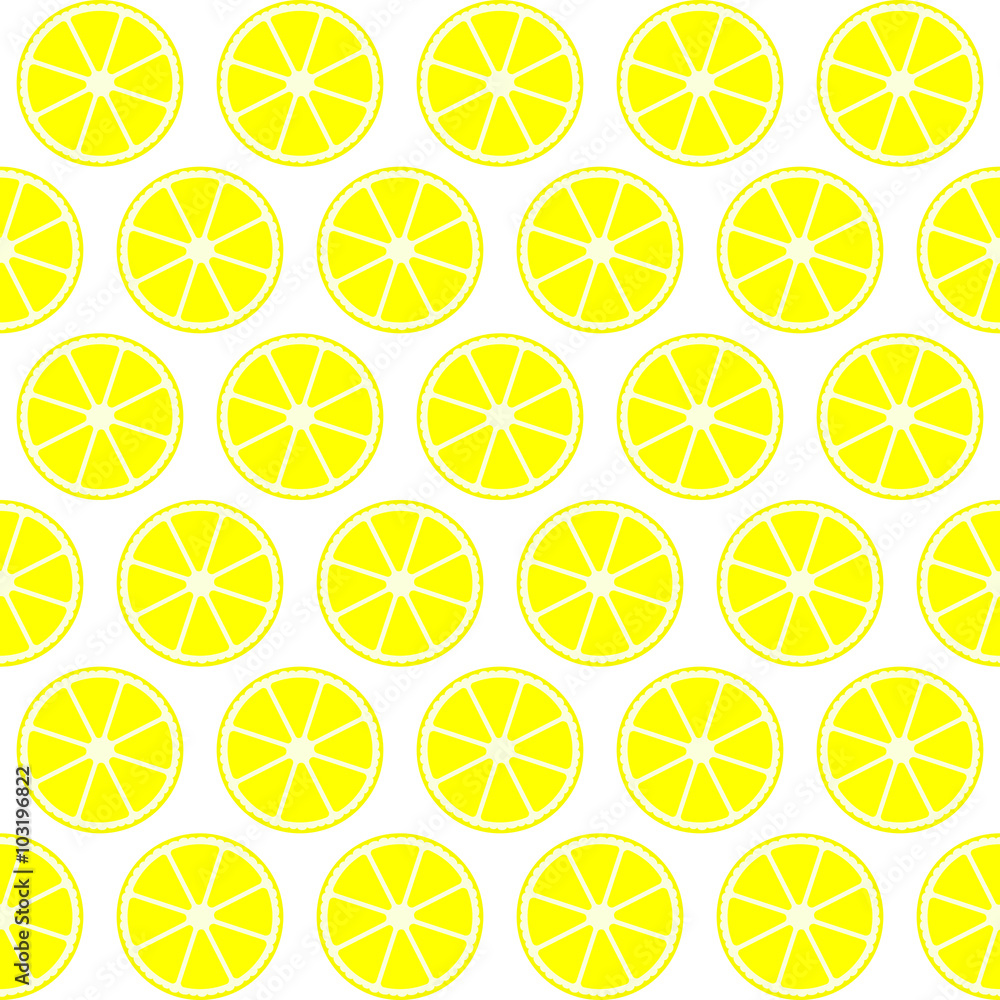 Summer seamless pattern with juicy citrus. Summer seamless pattern with juicy citrus.