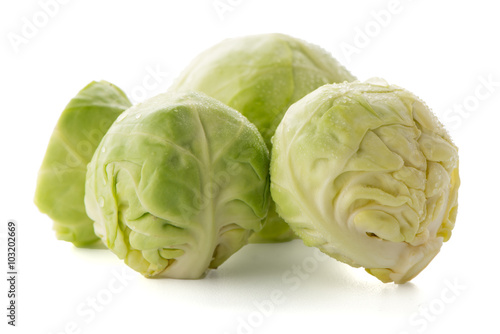 Fresh brussels sprouts © homydesign