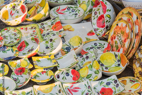 traditional handmade ceramics in Tuscany - Cortona Italy
