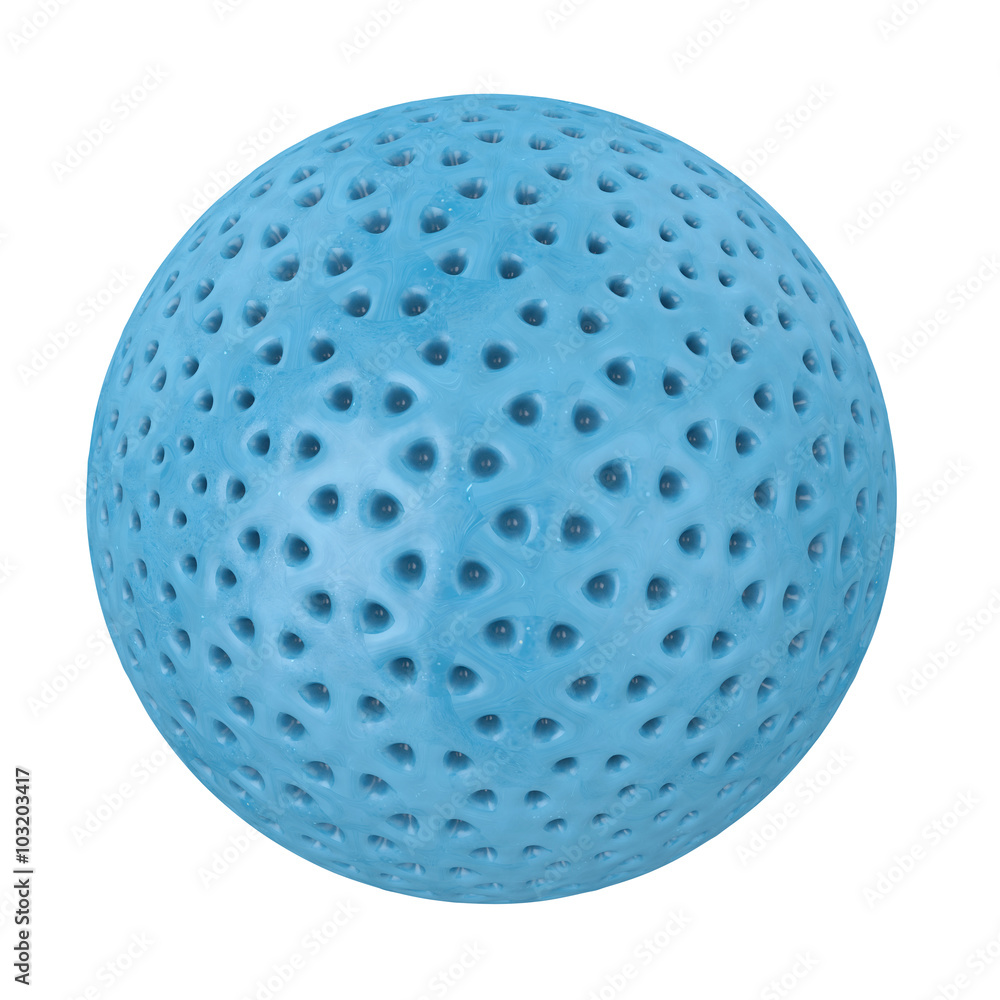 Virus im Labor - 3d rendered blue illustration Virus im Labor - 3d rendered blue illustration