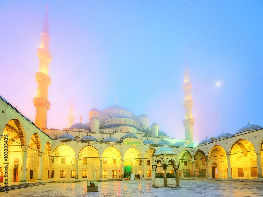 Fototapeta premium The Suleymaniye Mosque in Istanbul, Turkey