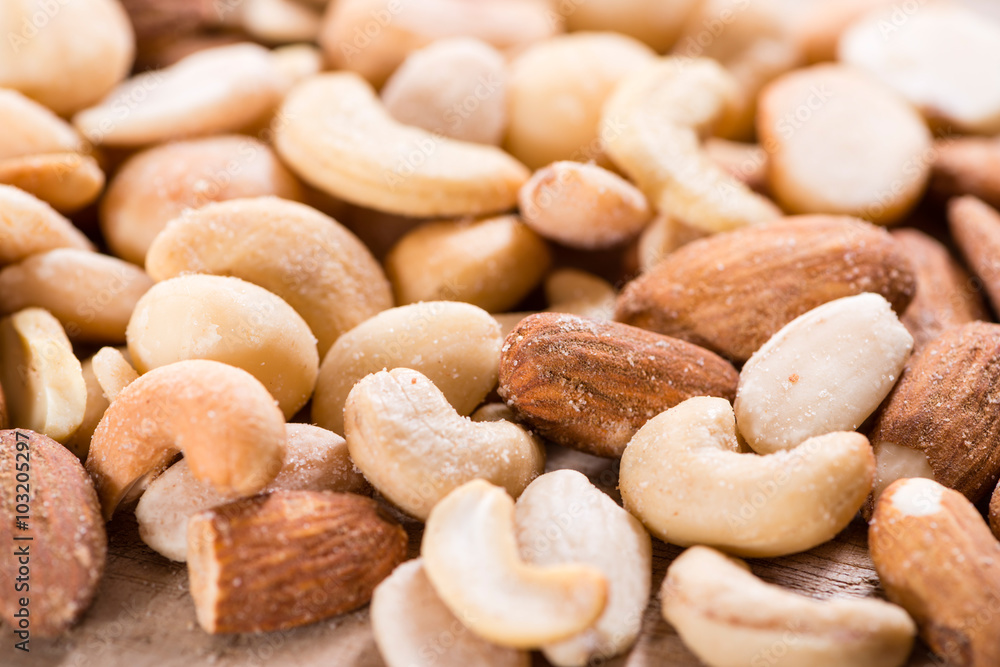 Roasted and salted nuts (mixed) Roasted and salted nuts (mixed)