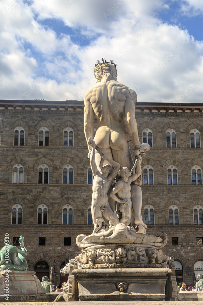 Sculptures in Piazza Della Signoria