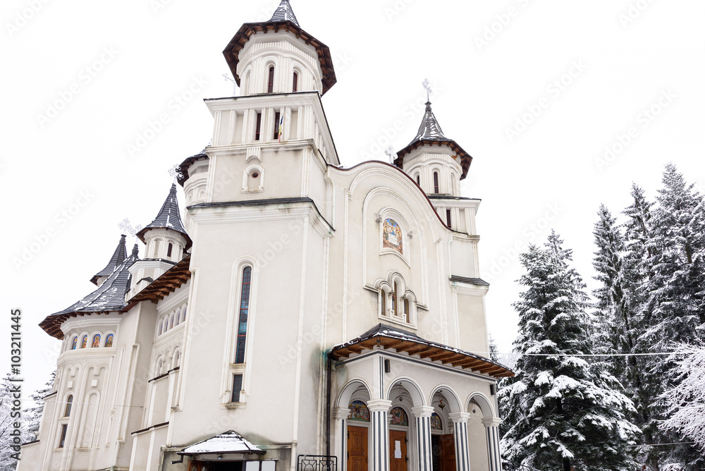 Catedrala Sfanta Treime at Vatra Dornei, Romania