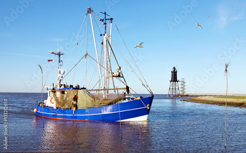Küstenfischerei an der Nordseeküste
