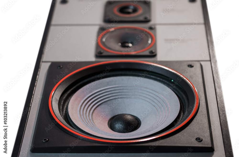 Fototapeta premium Lautsprecher, Audio, freigestellt