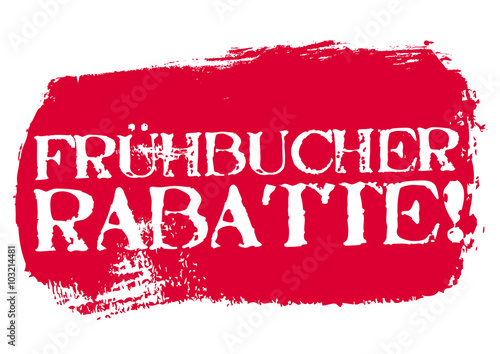 Frühbucher-Rabatte !