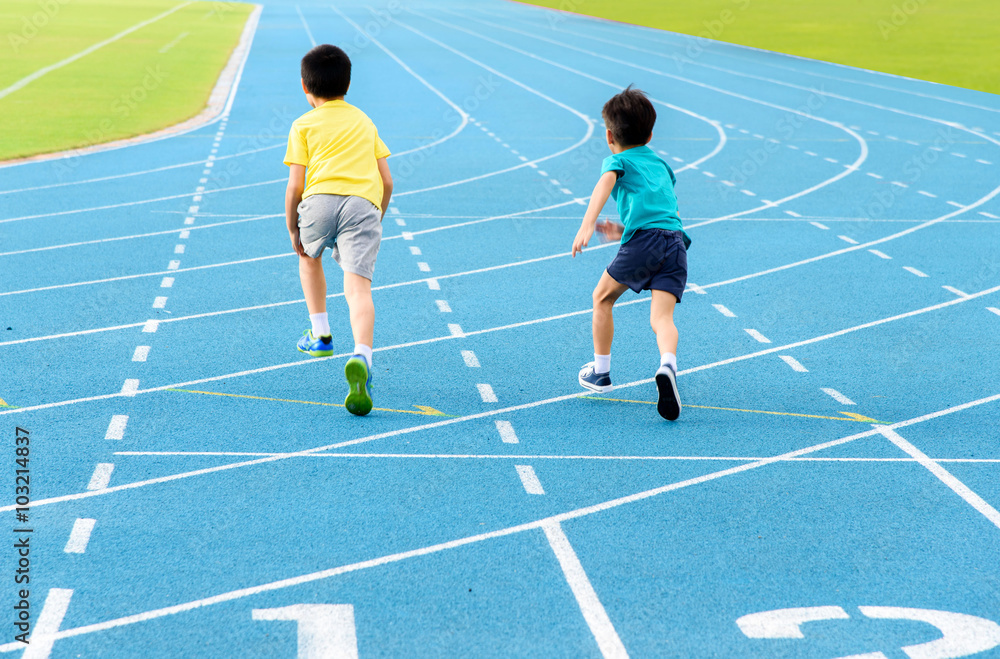 Fototapeta premium Child running