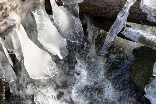 Stream of water during earl...