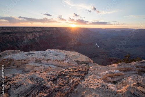sunset grand canyon