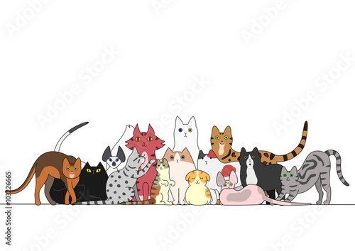 Group of cats
