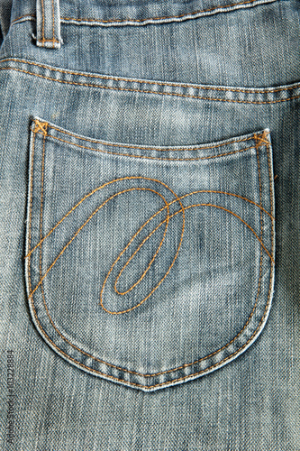 Fashion jeans texture. 
