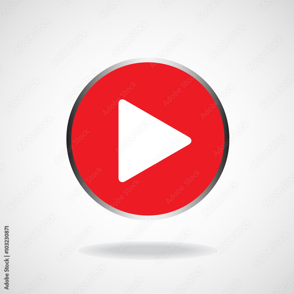 Play icon. Vector Play icon. Vector