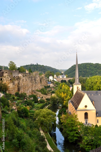 The valley of Luxembourg