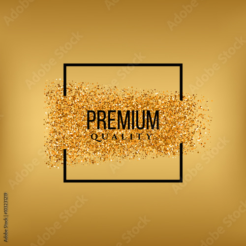 Premium quality golden background