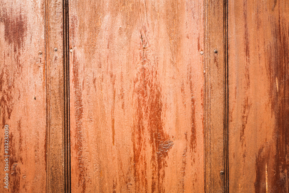 Obraz premium wood background with knots and nail holes
