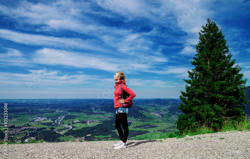 Women hikers in the German Alps © esteldance