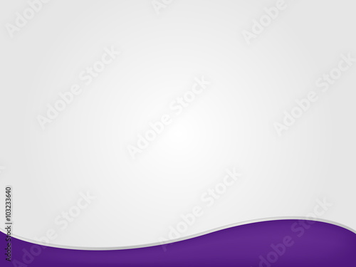 Gray background with purple bar for presentation