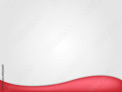 Gray background with red bar for presentation