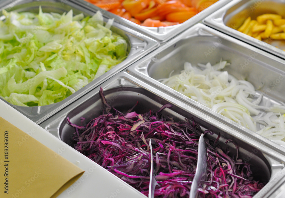 Fototapeta premium Vegetables for food preparation