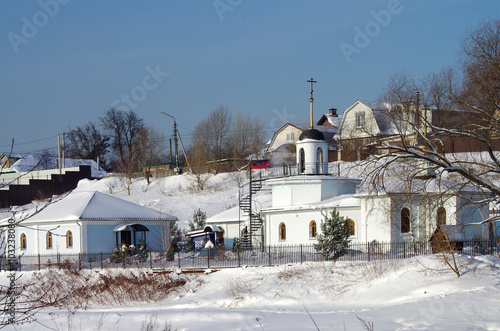 BYKOVO, MOSCOW REGION, RUSSIA - November, 2014: Winter day in th