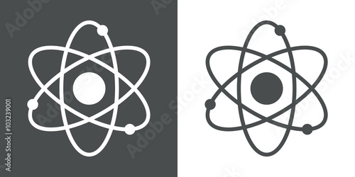 Icono plano fisica #1