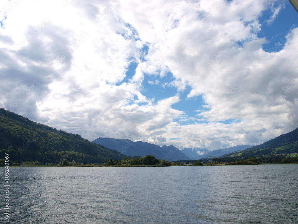 Lakescape of Lake Lucerne／Switzerland