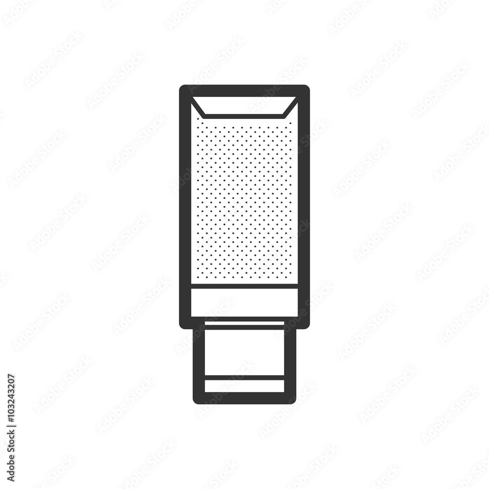 Creams, lotions for spa icon design Creams, lotions for spa icon design