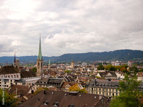City of Zurich in Switzerland 